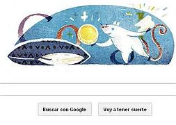 Luis Coloma y el Ratoncito Pérez en un colorido 'doodle' de Google