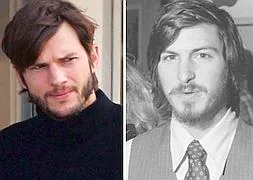 Ashton Kutcher Asombroso Parecido Con El Joven Steve Jobs En El Rodaje De Su Biopic La Verdad