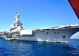 El portaaviones francés abandonará mañana Cartagena