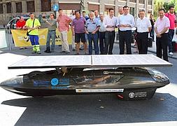 Vehículo de la Solar Race en la edición celebrada en 2011. Foto: Edu Botella/AGM