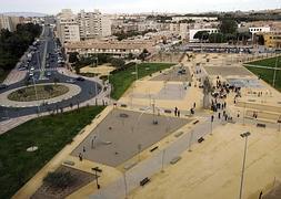 El parque frente al Parchís tiene cámaras para evitar el vandalismo