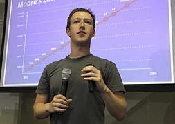 Mark Zuckerberg durante una conferenciaque tuvo lugar en Palo Alto :: NORBERT VON DER GROEBEN / REUTERS