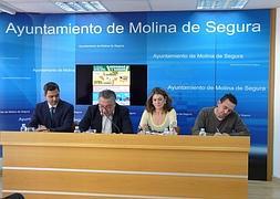 El alcalde durante la presentación de la iniciativa.:: Ayto. Molina de Segura