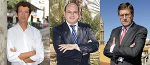 Juan Carlos Ruiz, Pedro A. Sánchez y Juan Bernal, posibles candidatos a suceder a Valcárcel.