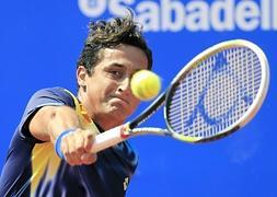 Almagro, durante su encuentro ante verdasco. | Efe/Andreu Dalmau