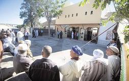 El Centro Islámico Errahma se ubica en la calle San Mateo del barrio de La Estación. ::                             ANTONIO GIL / AGM