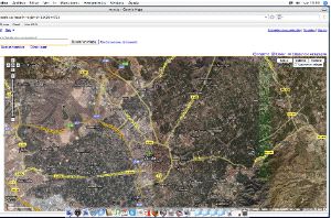 GAZAPOS. Imagen de Murcia en el portal Google Maps. LA VERDAD