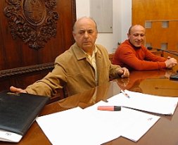 José García Murcia y Pedro Sosa. / P. A. / AGM
