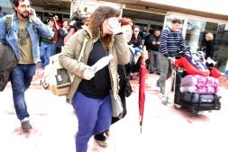 Los murcianos supervivientes del terremoto de Italia arriban a Murcia