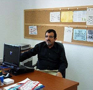 Ramón Soto García, en su despacho.