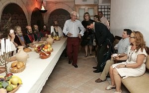 Un momento de la inauguración de las nuevas instalaciones del museo del Paso Morado. ::                             S M L / AGM