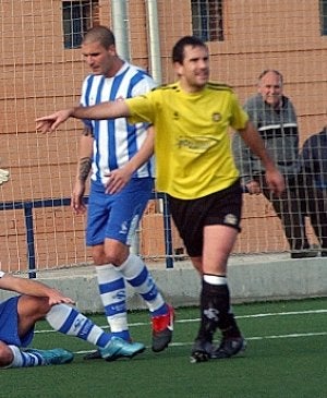 José Menchón, a la derecha, en una imagen de archivo. ::                             LA VERDAD