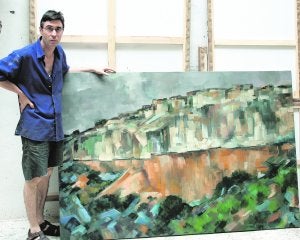 Carlos Pardo muestra su obra en su taller. ::
P.S.