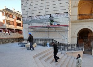 Las obras de recuperación de La Merced afrontan la recta final