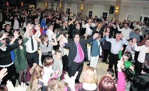 Los asistentes durante una de las actividades de la gala.
:: DGENES