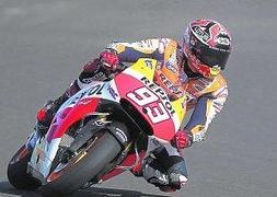 Márquez obtuvo en Argentina su tercera 'pole' de la temporada. ::                             EFE