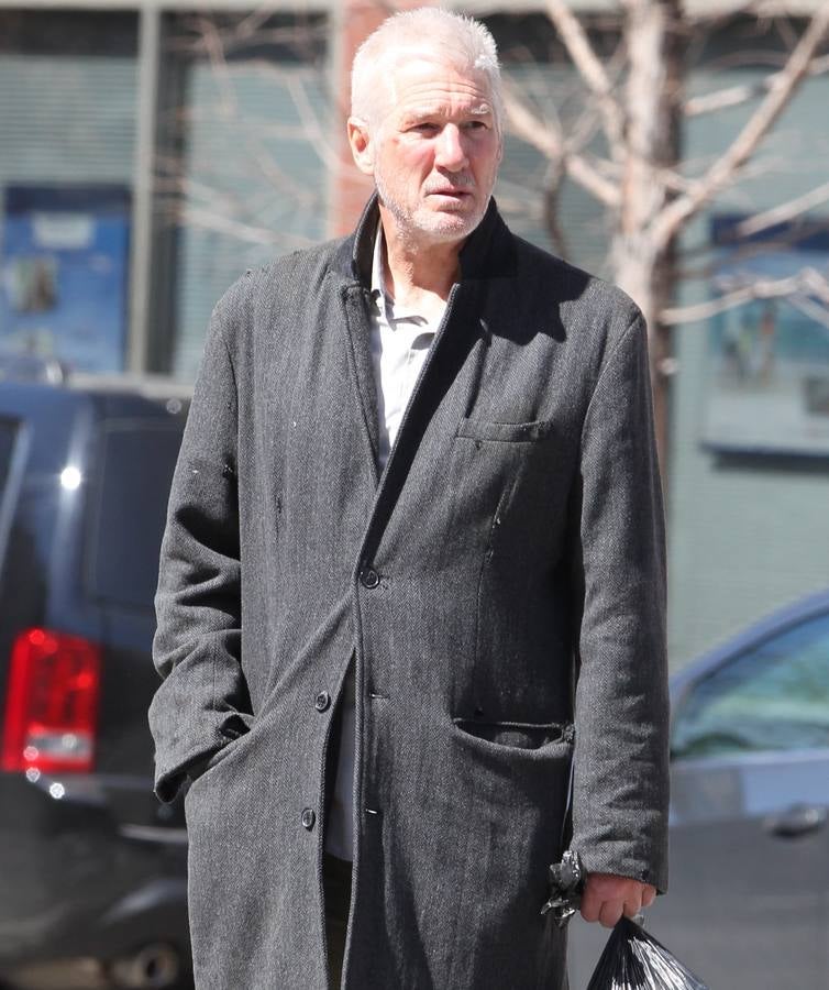 Richard Gere durante el rodaje de 'Time out of mind'. 