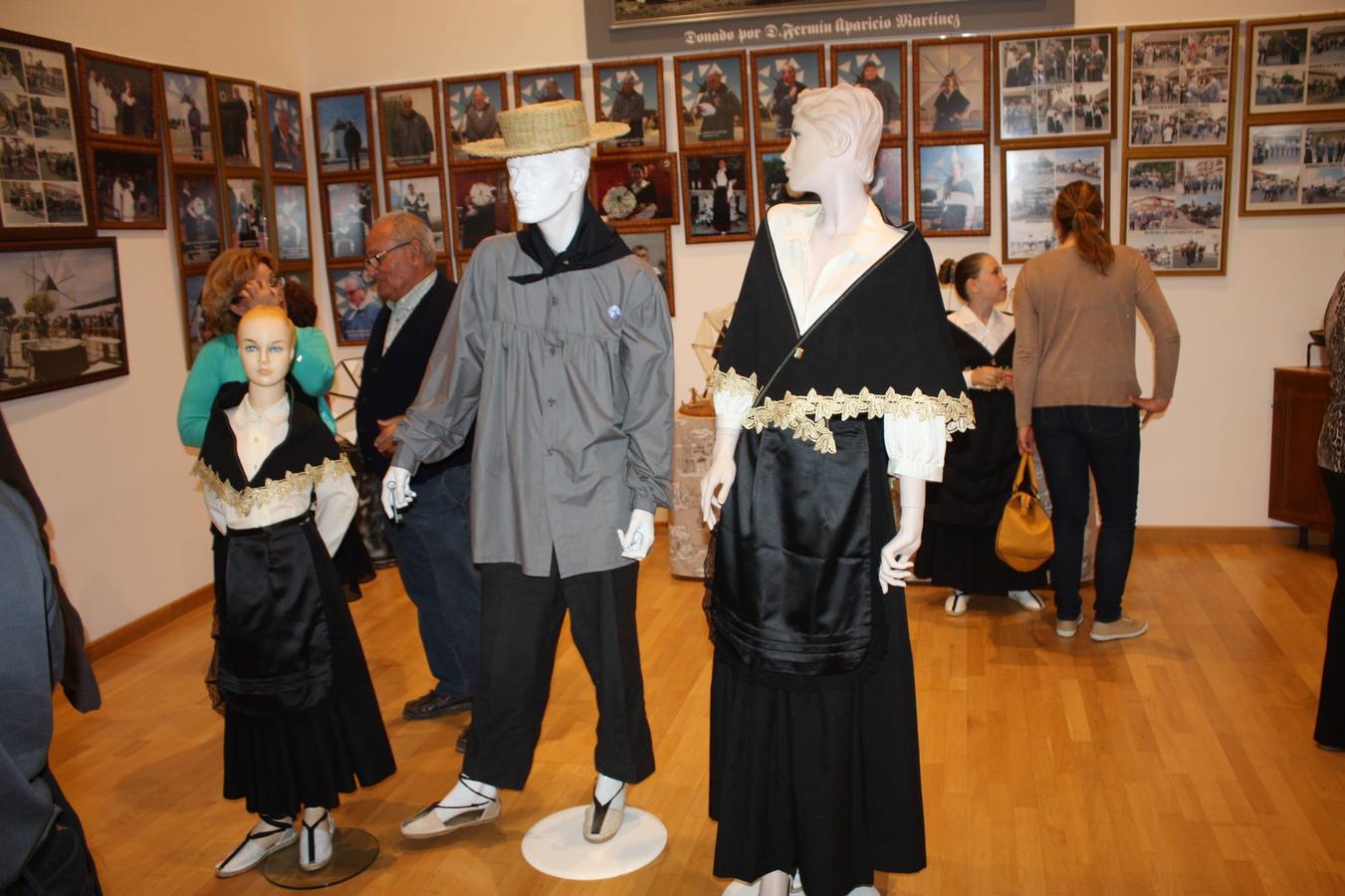 Trajes expuestos en el nuevo museo