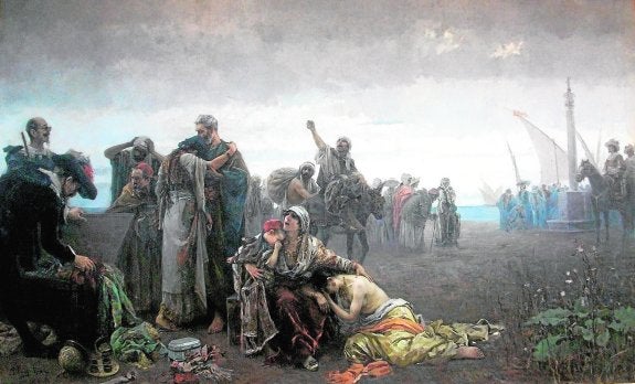 La expulsión de los moriscos, de Gabriel Puig Roda.