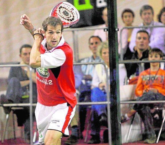 Juan Martín Díaz, en un torneo. 