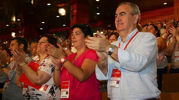 Tovar (dcha.), este fin de semana en el congreso.