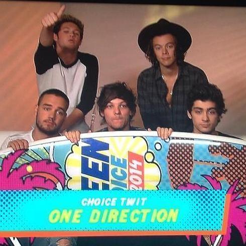 One Direction en los 'Teen Choice Awards'