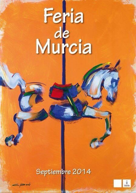 Cartel de la Feria de Murcia de 2014.