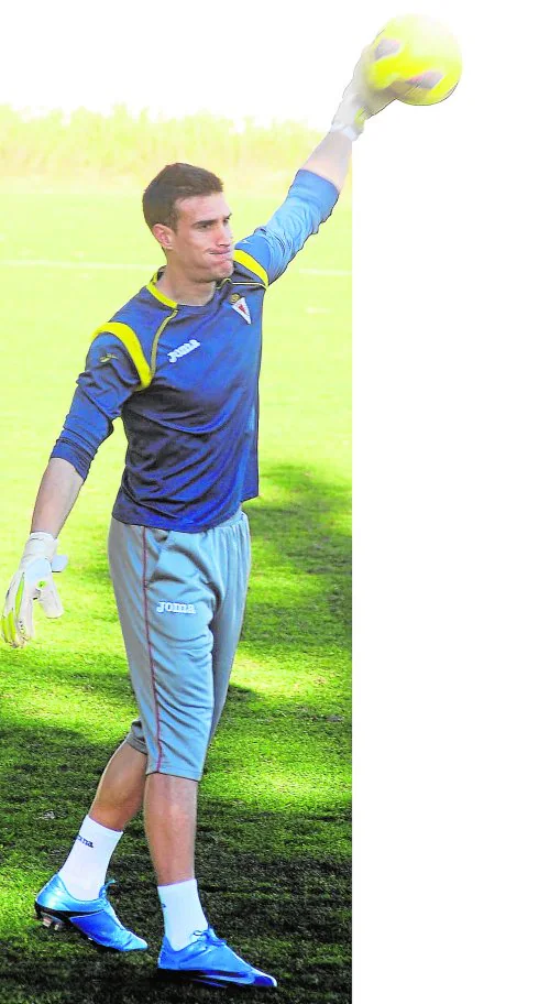 Fernando, entrenando en Cobatillas.