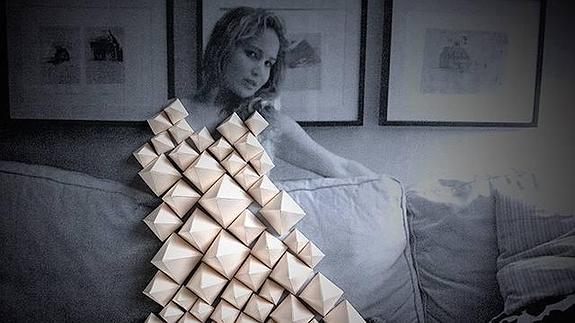 Jennifer Lawrence tras pasar por el proceso creativo de los artistas de 'The UnFappening'.