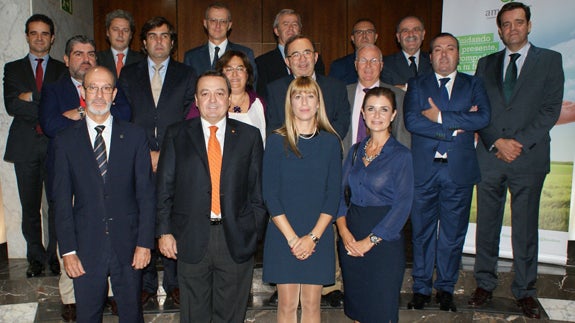 Miembros del jurado del premio Herentia 2014.