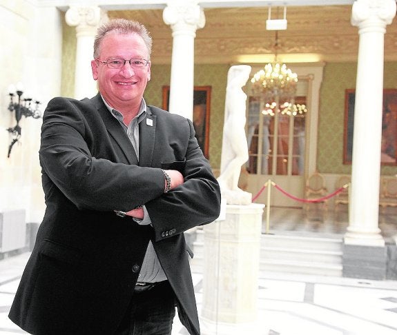 Pierre-Yves Gerbeau, ayer en el Casino de Murcia. :: f. manzanera / AGM