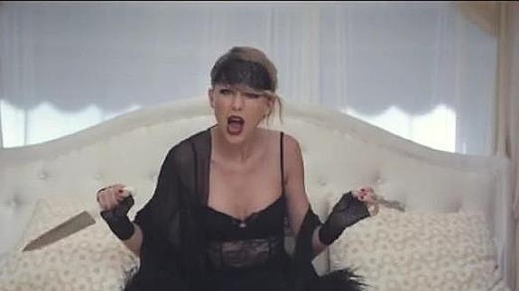 Taylor Swift, loca de rabia y celos en su nuevo videoclip