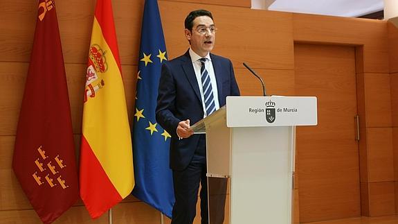 Ruiz, durante la rueda de prensa.