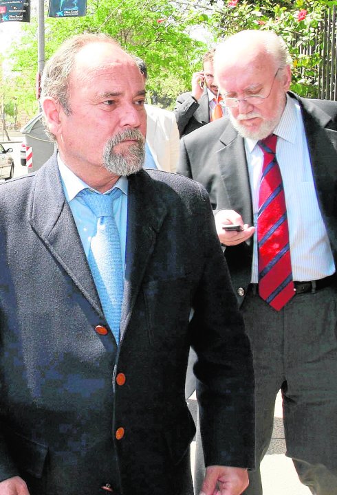 El juez Pérez-Templado y el fiscal López Bernal. 