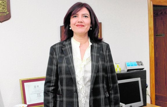 Amelia Corominas, presidenta del Colegio de Enfermería. ::COERM
