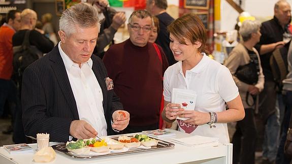 Degustación de hortalizas en Alemania. 