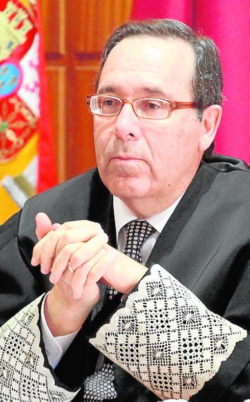 El magistrado Abadía. 