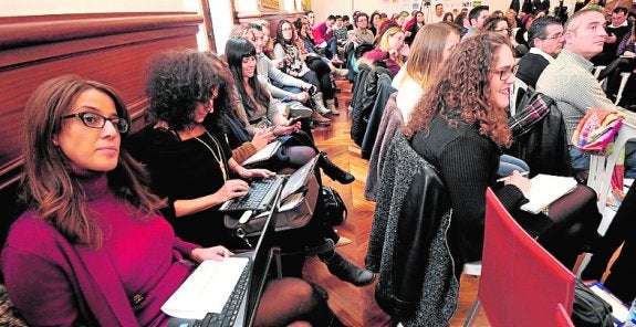 Participantes en el congreso Marketeros Nocturnos. 