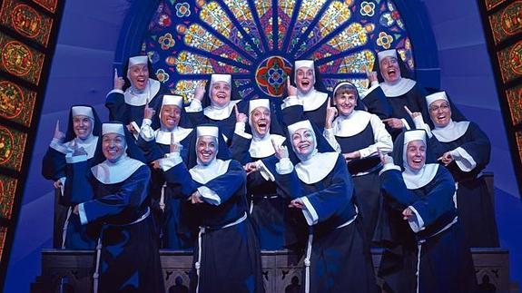 Un momento de una representación de 'Sister Act'.