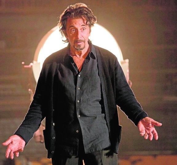 Al Pacino, en una escena de 'La sombra del actor'. 