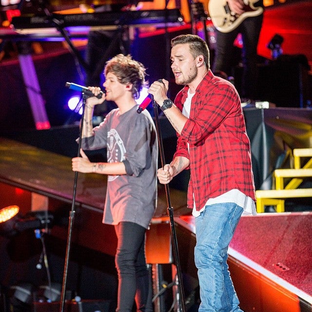 Liam Payne en un concierto