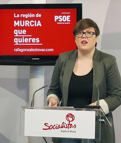 Presen López, diputada electa del PSOE a la Asamblea Regional.