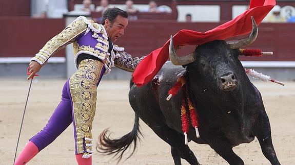 El Cid, durante una de sus faenas.