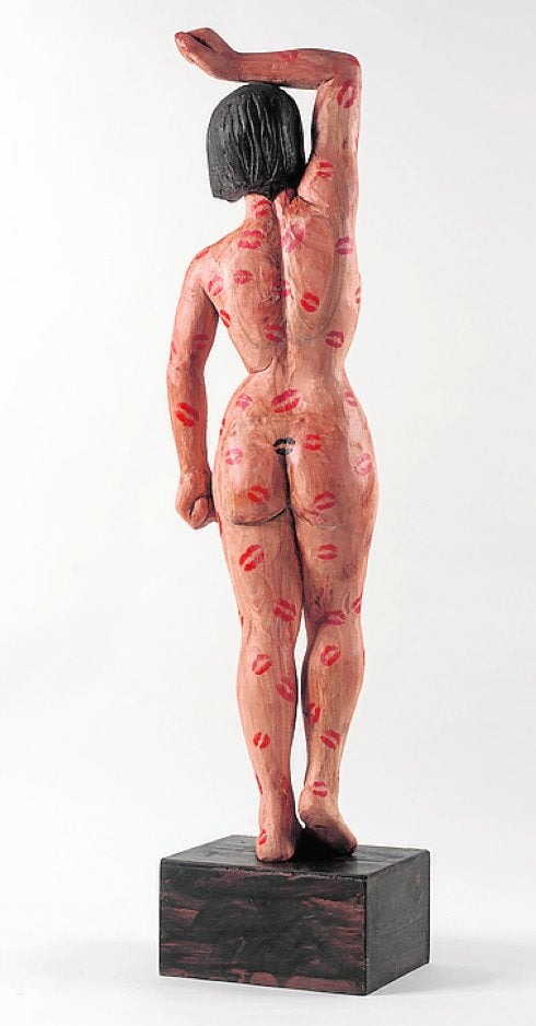 Obra de Pepe Yagües expuesta en Nuremberg.