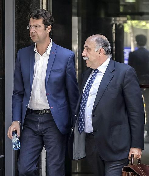 Juan Carlos Ruiz, a su llegada a la Audiencia Nacional para declarar como imputado en el 'caso Púnica'.