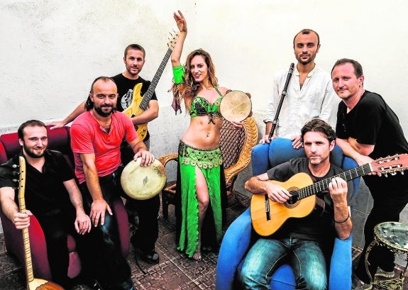 La Banda del Pepo, grupo de referencia folk, en una imagen promocional. 