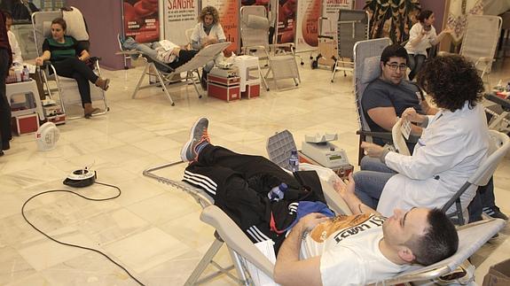 Donación de sangre en Lorca.