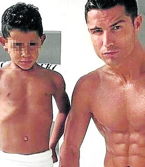 Cristiano y su hijo. : instagram