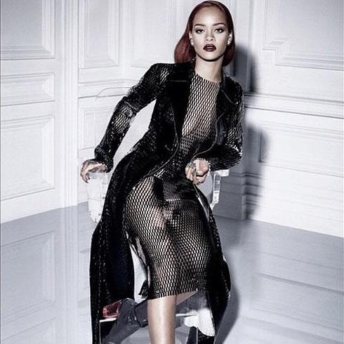 Rihanna, para Dior.