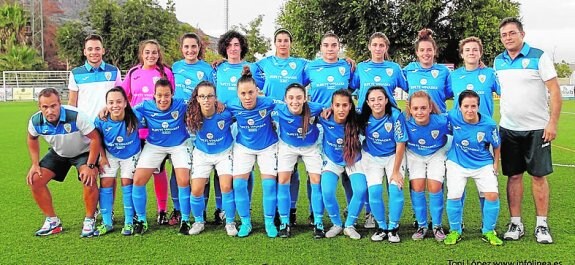 Plantilla del Alhama CF femenino de Segunda División. :: lv